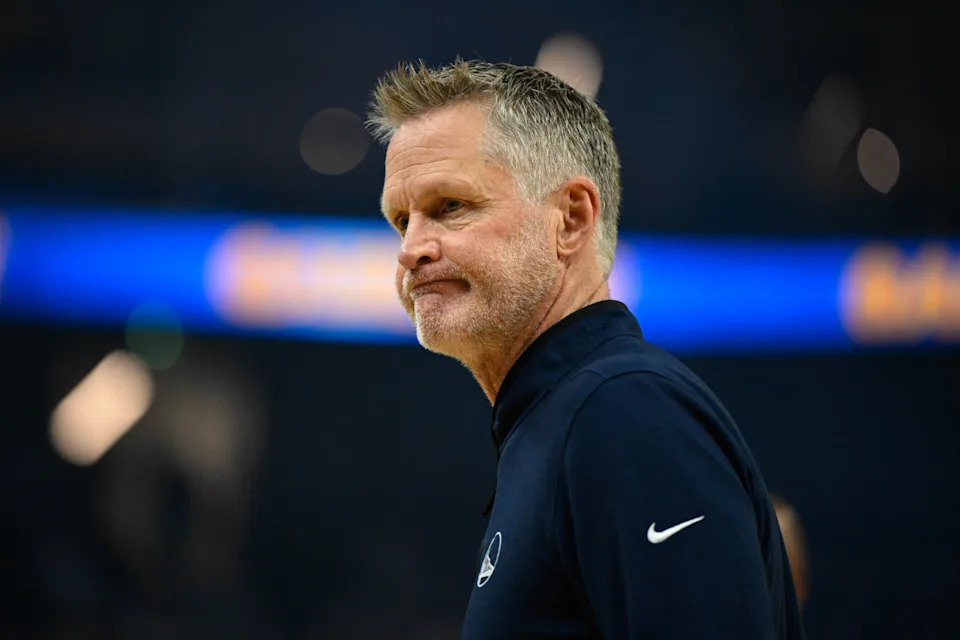 Golden State Warriors coach Steve Kerr.Eakin Howard-Imagn Images