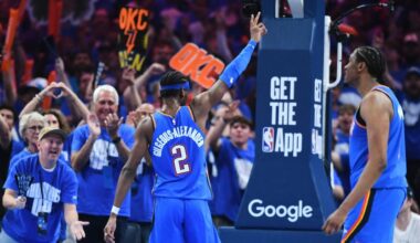 Shai Gilgeous-Alexander sheds stoic approach as he leads Thunder to Game 7 win