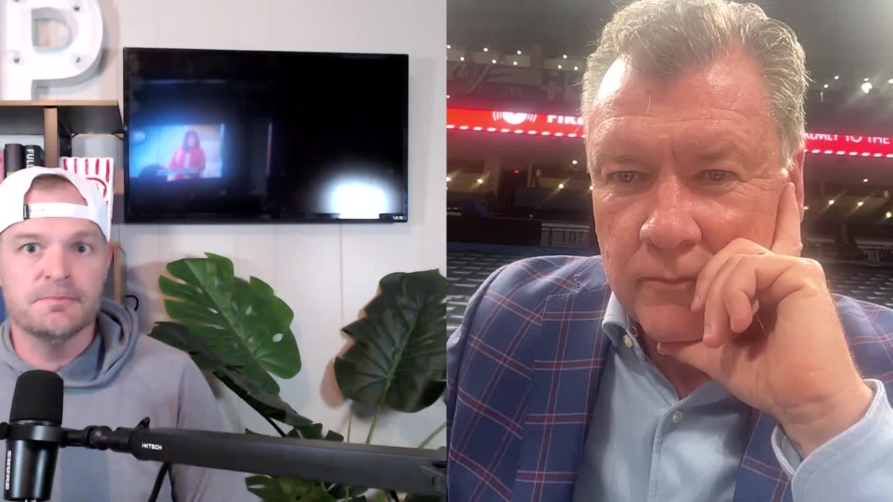 Steve checks in from courtside