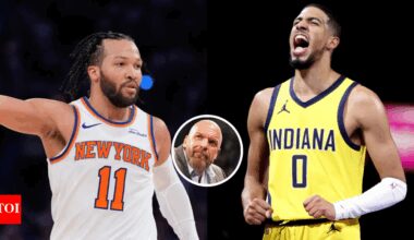 WWE legend Triple H reacts to the New York Knicks vs Indiana Pacers Eastern Conference finals - “It’s almost like we wrote it…” | NBA News