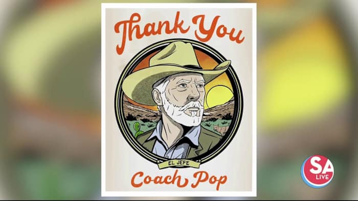 Ray 'Tattooed Boy' shares his latest 'El Jefe' Coach Popovich artwork