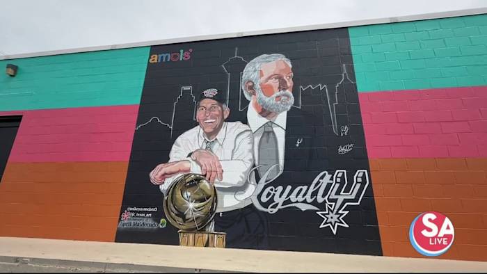 S.A. artists use art to deepen connections to Coach Popovich and the Spurs