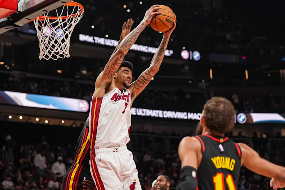 Miami Heat center Kel'el Ware (7)Dale Zanine-Imagn Images