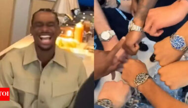 Shai Gilgeous-Alexander gifts Rolex watches to Oklahoma City Thunder teammates; Giannis Antetokounmpo reacts in disbelief to his MVP win | NBA News