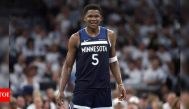 Minnesota Timberwolves' Anthony Edwards Fined $50,000 for Profanity Following Game 1 Loss, Fans React | NBA News