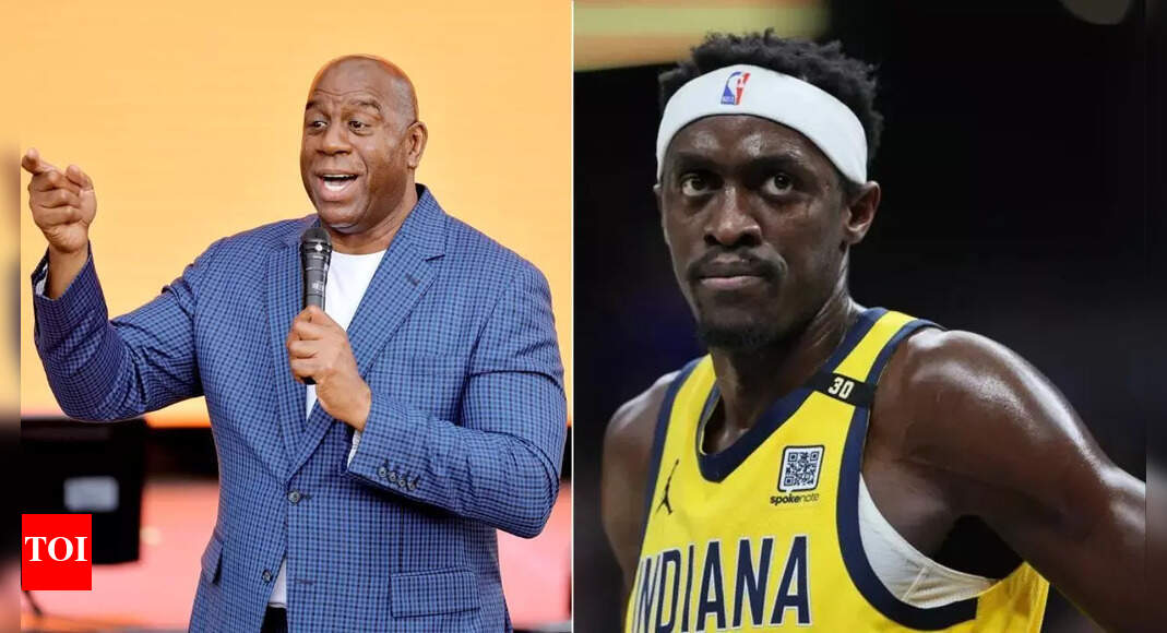 Los Angeles Lakers legend Magic Johnson sends a congratulatory message for Pascal Siakam’s standout performance in Indiana Pacers' Game 2 win | NBA News