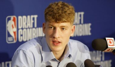 Trail Blazers Pick Kasparas Jakucionis in CBS Sports Mock Draft