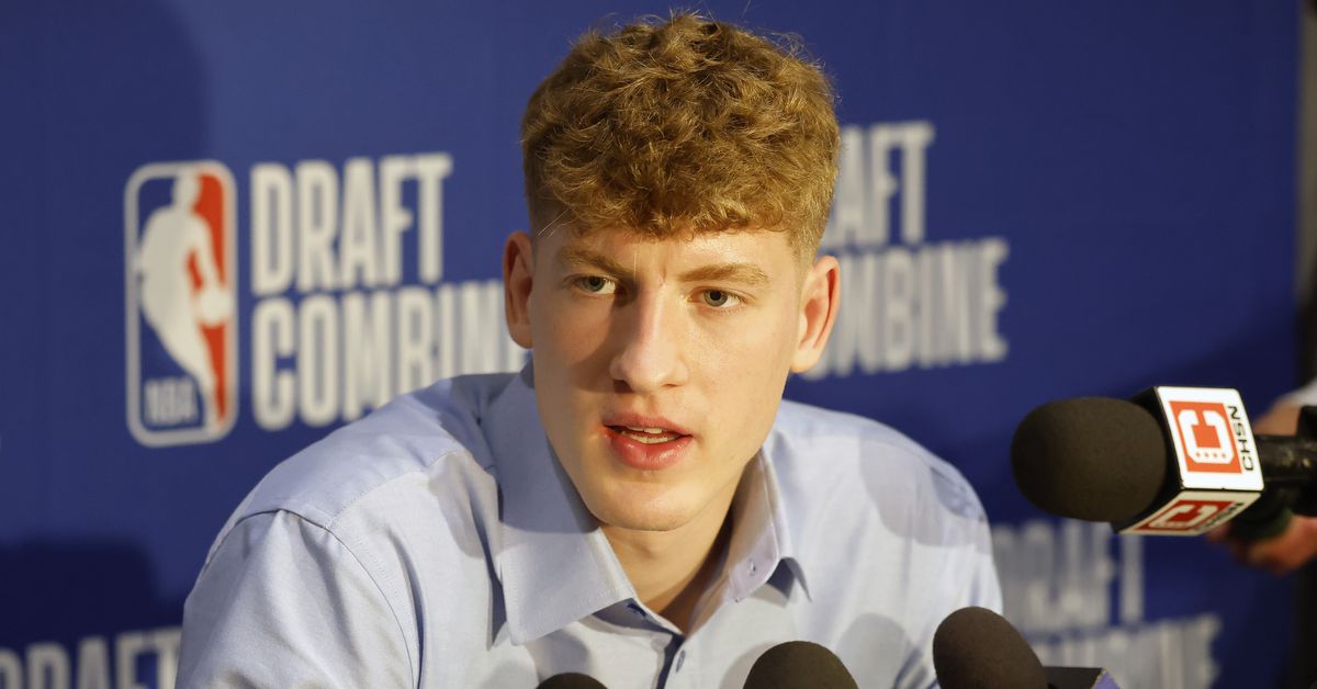 Trail Blazers Pick Kasparas Jakucionis in CBS Sports Mock Draft