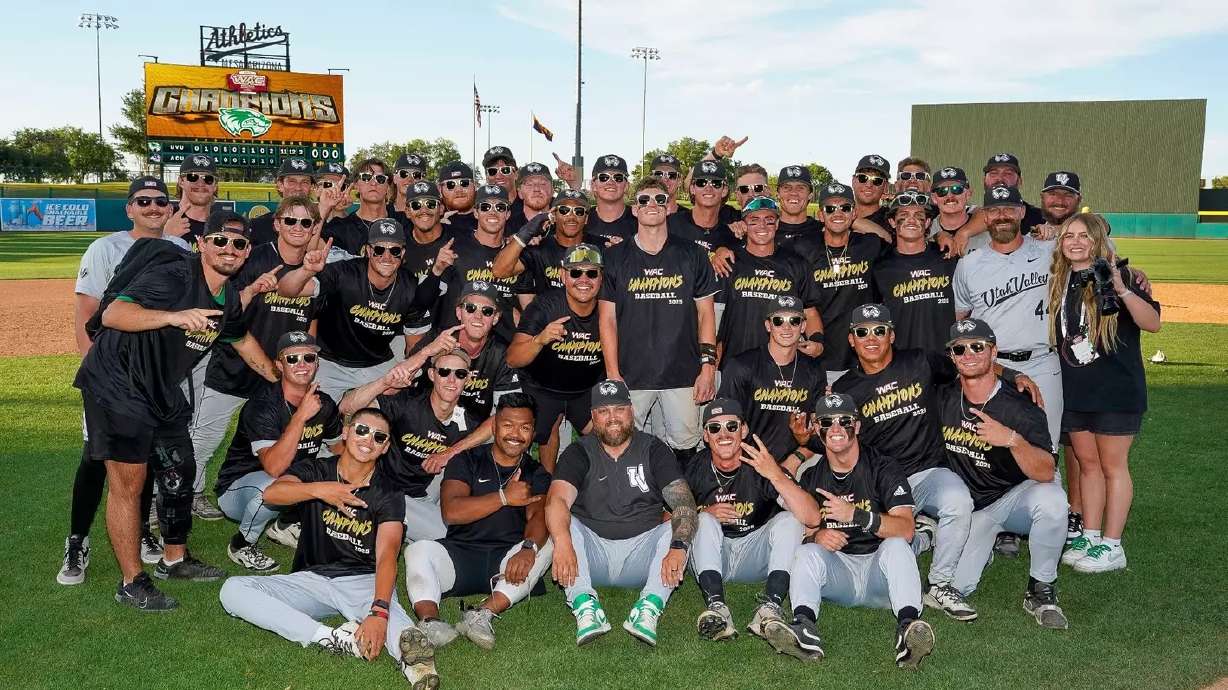 Mason Strong's 2 homers lift Utah Valley to WAC tournament title, 1st NCAA regional in 9 years