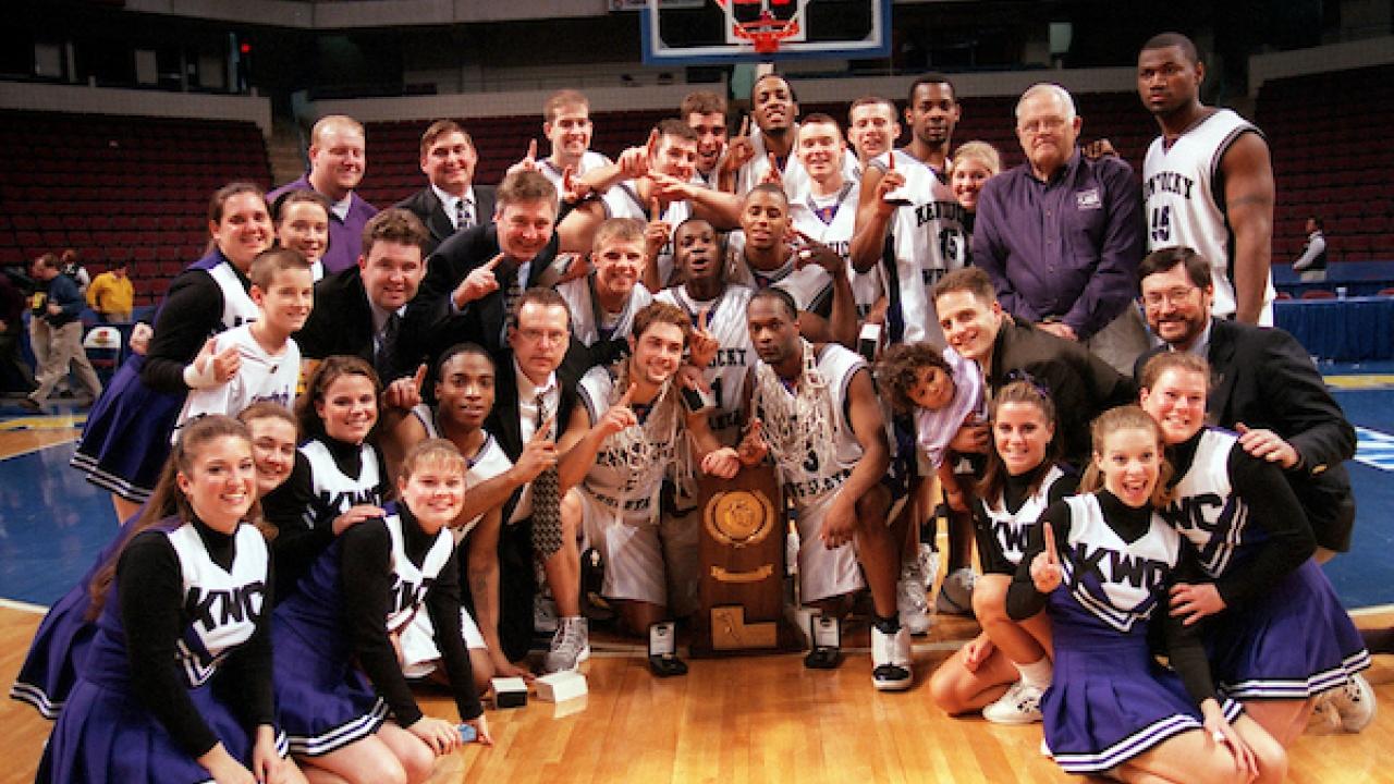 DII men's basketball programs with the most NCAA DII national championships