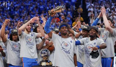 Oklahoma City Thunder advance to NBA Finals with dominant win over Timberwolves
