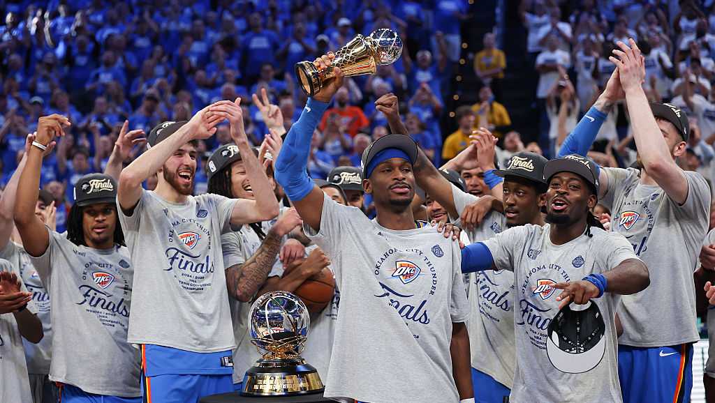 Oklahoma City Thunder advance to NBA Finals with dominant win over Timberwolves