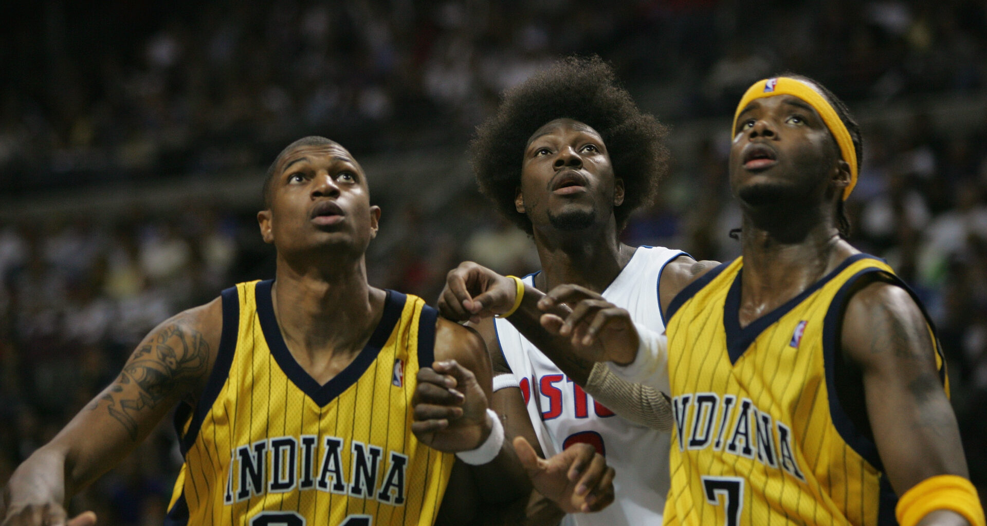 Jermaine O’Neal claims controversial referee caused Pacers and Pistons 'Malice at the Palace' brawl