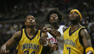 Jermaine O’Neal claims controversial referee caused Pacers and Pistons 'Malice at the Palace' brawl