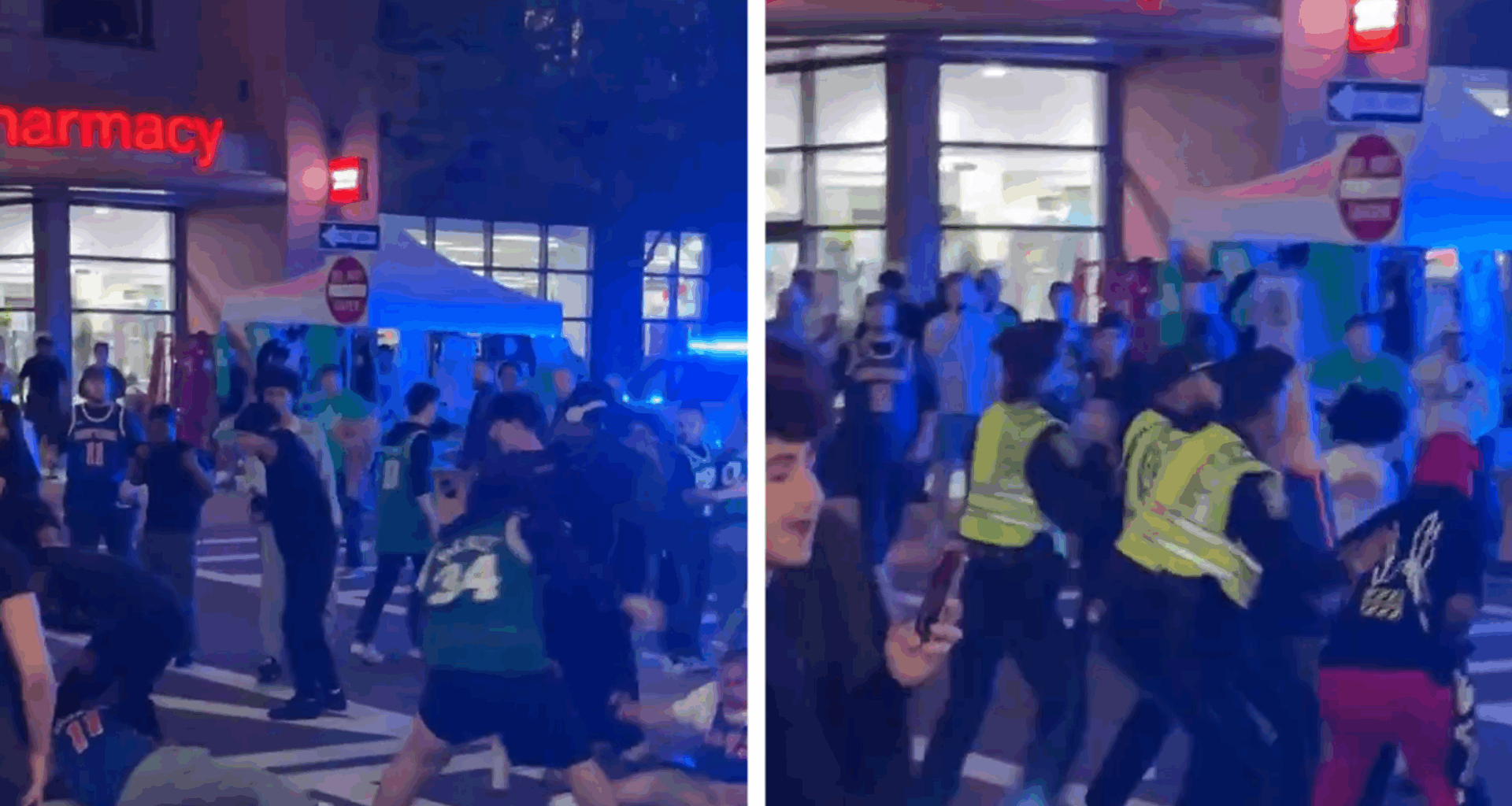 Knicks, Celtics Fans Brawl In Streets After Intense Playoff Game