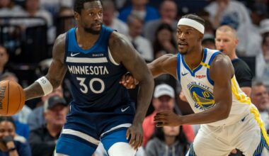 Timberwolves beat Curry-less Warriors in Game 2 to even series | Basketball News