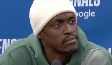 Former Toronto Raptor Pascal Siakam going viral for tense interview