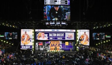 Tracker: Everyone we know the Lakers have looked at in 2025 NBA Draft