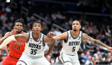 NBA DRAFT: Georgetown Hoyas Micah Peavy and Thomas Sorber Invited to NBA Draft Combine