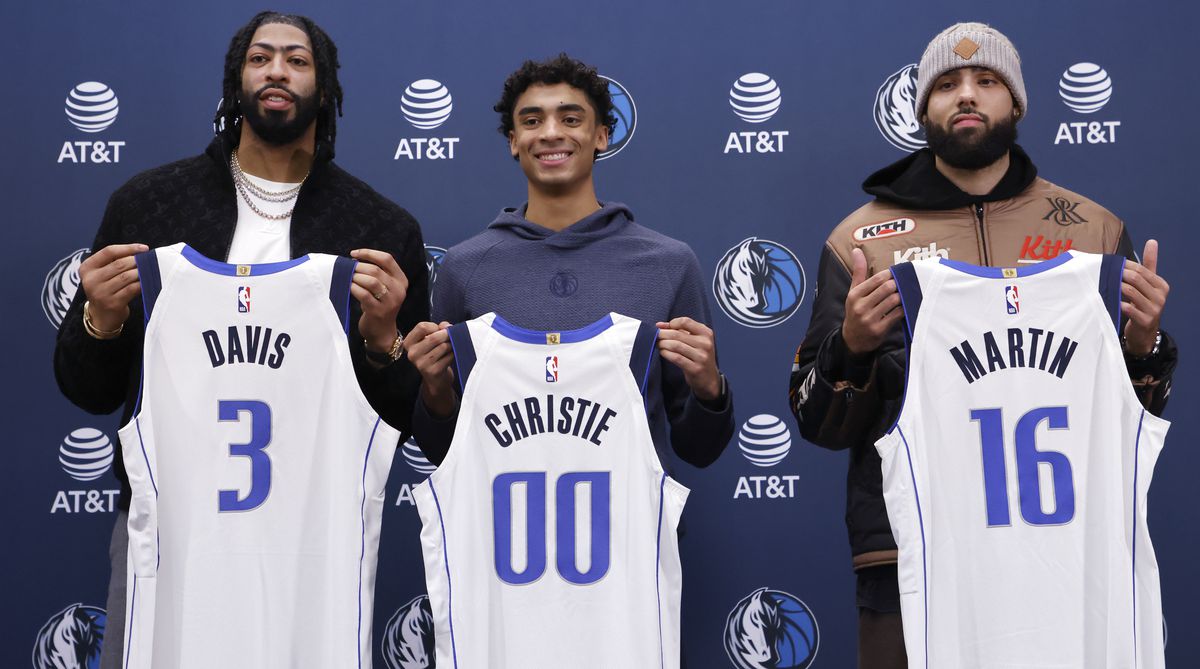 Dallas Mavericks Introduce Anthony Davis, Max Christie & Caleb Martin
