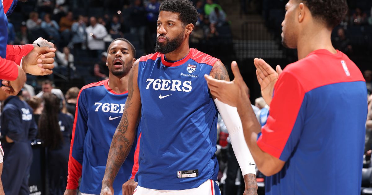 Sixers’ Paul George said he played through torn adductor on latest podcast
