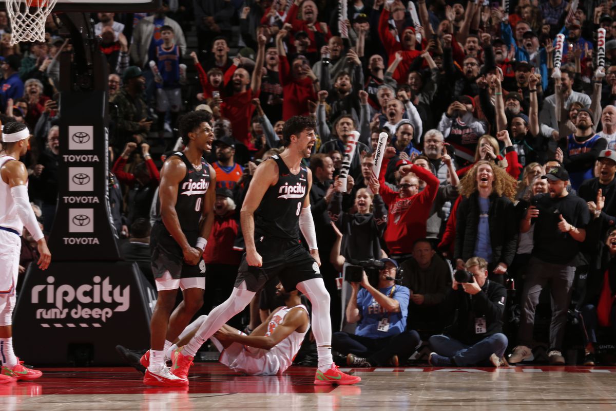 New York Knicks v Portland Trail Blazers