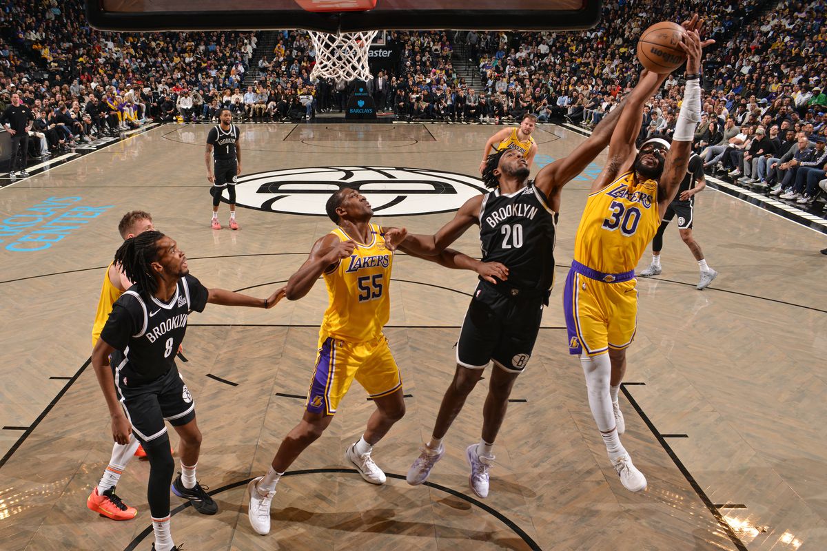 Los Angeles Lakers v Brooklyn Nets