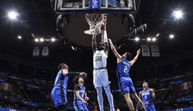 The Celtics are going to sweep the Magic