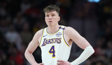 Will Dalton Knecht be back with the Lakers next season or traded away?