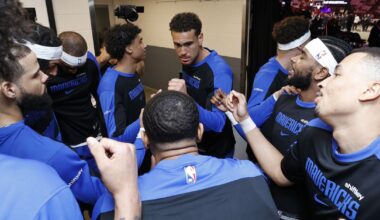 Spencer Dinwiddie highlights Dwight Powell as a standout voice in the locker room