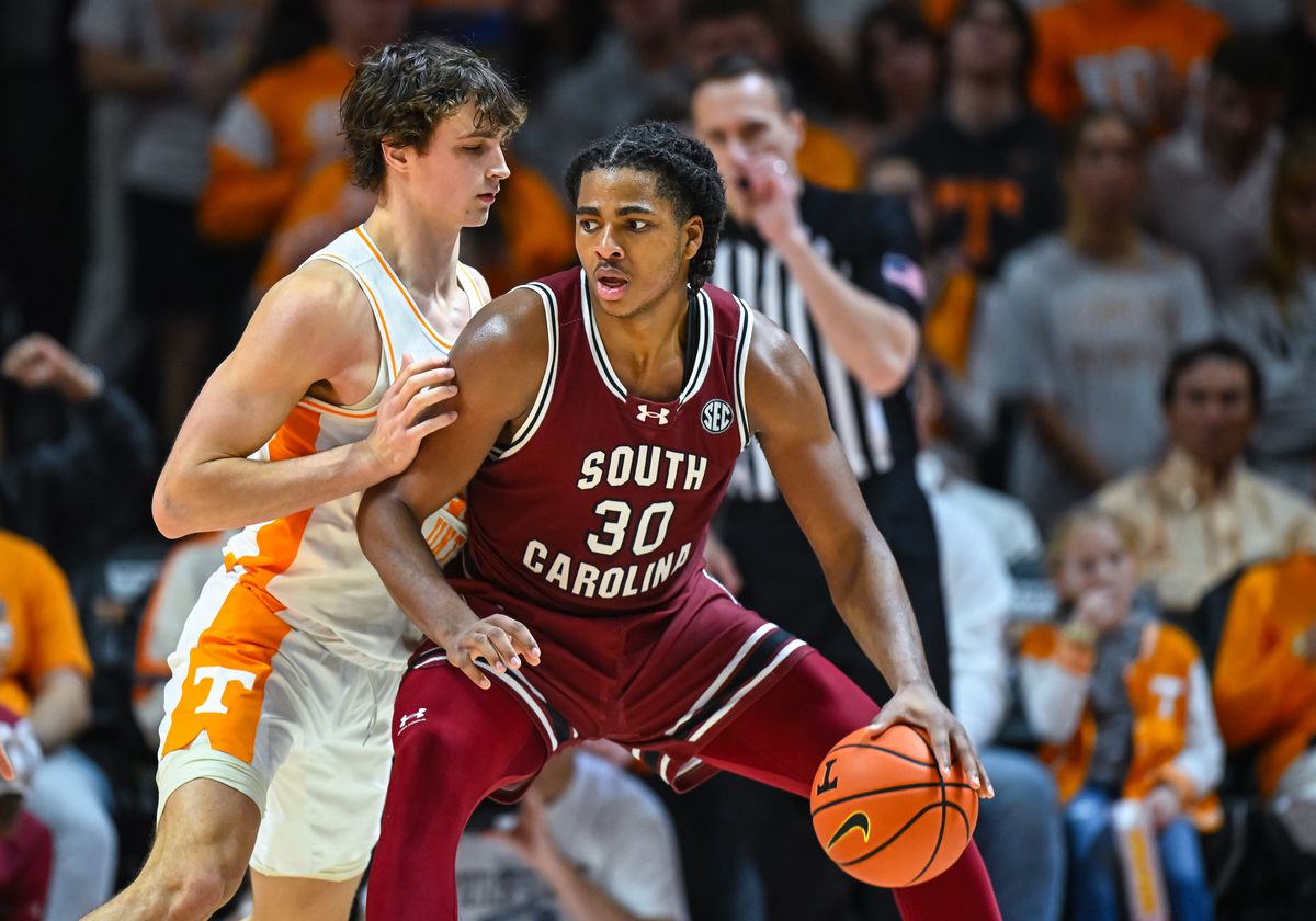 COLLEGE BASKETBALL: MAR 08 South Carolina at Tennessee