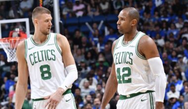 Celtics make lineup tweak in wake of Kristaps Porzingis' illness