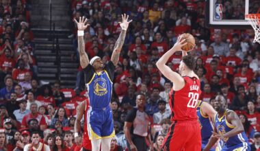 Warriors starter ruled out for Game 7 against Rockets with illness