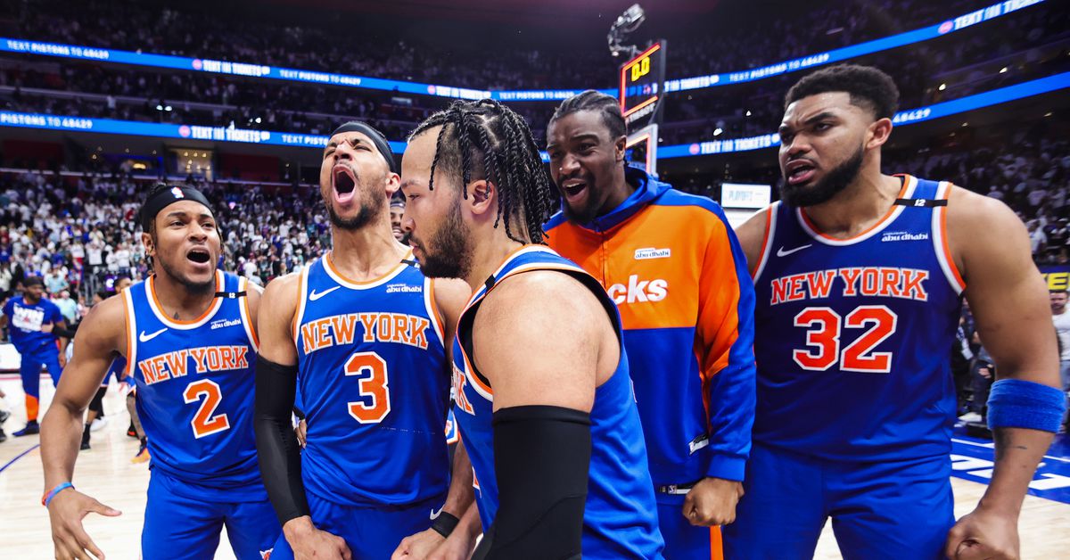 Knicks-Pistons Game 6 looked a lot like Knicks-Sixers Game 6, didn’t it?