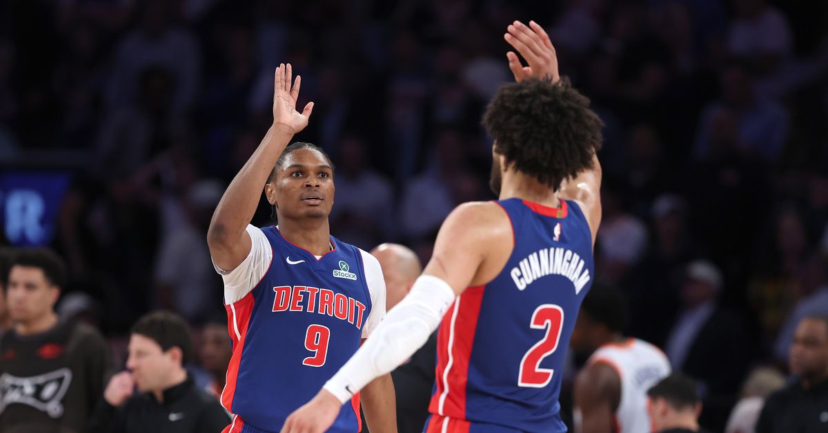 A statistical review of the Detroit Pistons young core