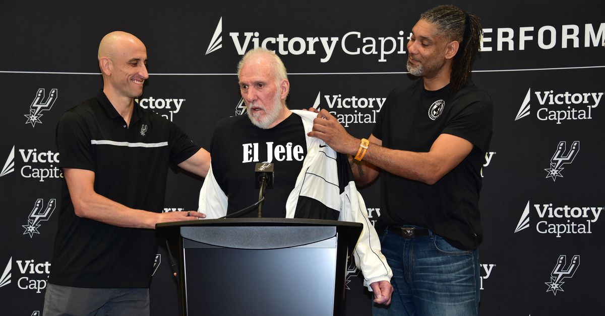 Tim and Manu have been by Pop’s side throughout his recovery from the stroke he suffered last November