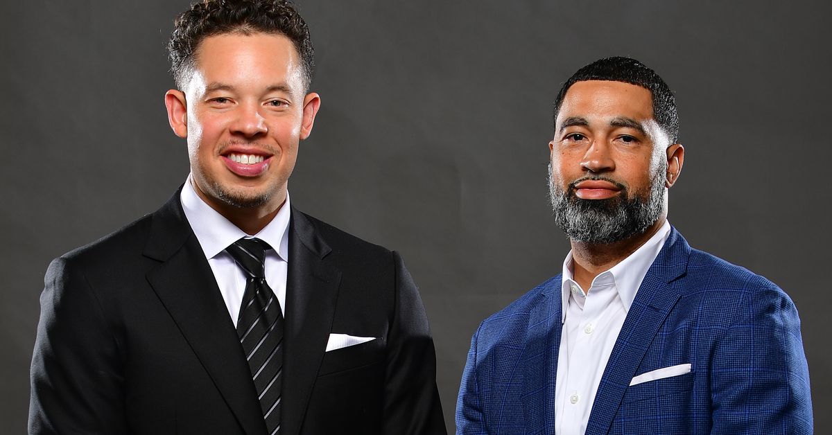 Spurs’ Brian Wright and Mitch Johnson ‘shocked’ and ‘excited’ after getting the No. 2 pick in the draft