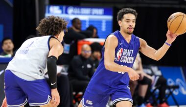 NBA Draft Combine Day 2 Scrimmage for Gonzaga’s Ryan Nembhard