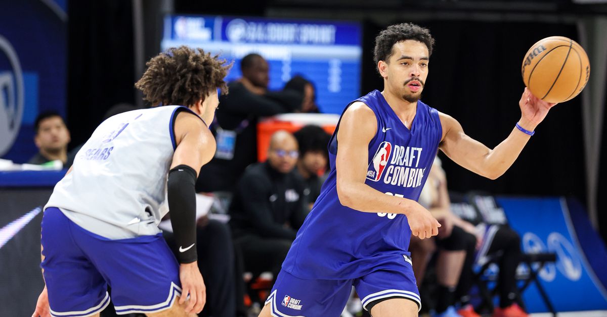 NBA Draft Combine Day 2 Scrimmage for Gonzaga’s Ryan Nembhard