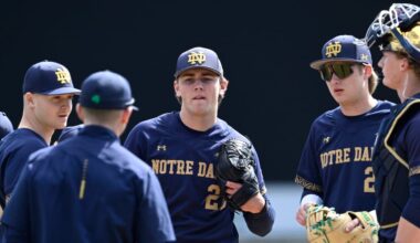 Notre Dame baseball begins ACC tourney with hopes for an NCAA Tournament bid