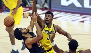 Jarrett Allen’s presence evaporated in Game 5 and with it, the Cavs’ season