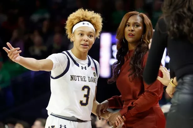 Hannah Hidalgo and Niele Ivey speak