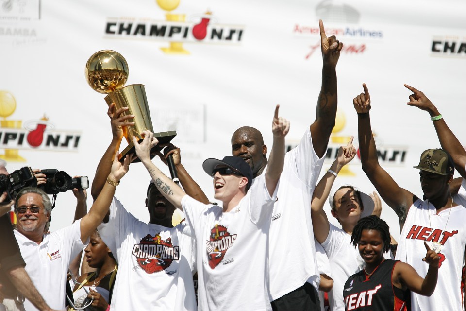 O'Neal and the Heat beat Stackhouse to the NBA title in 2006