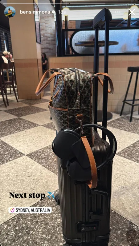 LA Clippers guard Ben Simmons posts on Instagram.bensimmons &sol; Instagram