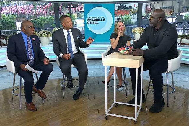 NBC From Left: Al Roker, Craig Melvin, Dylan Dreyer and Shaquille O'Neal on 'Today' on May 23, 2025