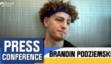 Brandin Podziemski not surprised Warriors maintained physicality from Houston series – NBC Sports Bay Area & California