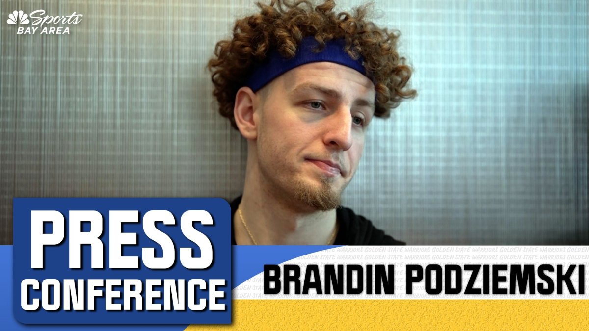 Brandin Podziemski not surprised Warriors maintained physicality from Houston series – NBC Sports Bay Area & California