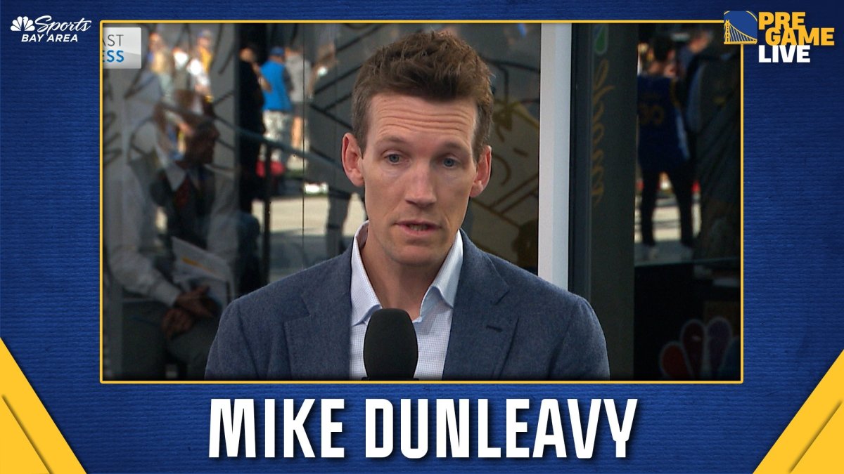 Warriors GM Mike Dunleavy gives advice to Draymond Green before Game 3 – NBC Sports Bay Area & California