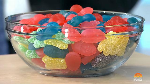 NBC The bowl of candy offered to Craig Melvin on May 23, 2025