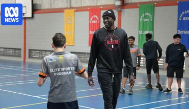 NBA and Australian Boomers star Duop Reath returns to Perth school where basketball journey began